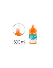 TEMPERA ESCOLAR LIDERPAPEL 500 ML NARANJA 2