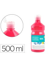 TEMPERA ESCOLAR LIDERPAPEL 500 ML FUCSIA