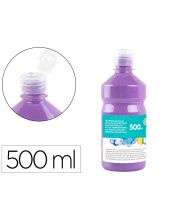 TEMPERA ESCOLAR LIDERPAPEL 500 ML LILA