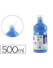 TEMPERA ESCOLAR LIDERPAPEL 500 ML AZUL