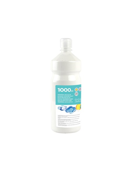 TEMPERA ESCOLAR LIDERPAPEL 1000 ML BLANCO