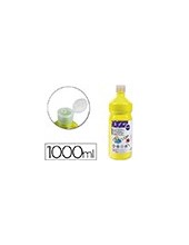 TEMPERA ESCOLAR LIDERPAPEL 1000 ML AMARILLO 2