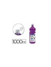 TEMPERA ESCOLAR LIDERPAPEL 1000 ML VIOLETA 2