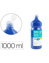 TEMPERA ESCOLAR LIDERPAPEL 1000 ML AZUL MARINO