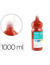 TEMPERA ESCOLAR LIDERPAPEL 1000 ML MARRON