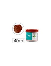 TEMPERA LIDERPAPEL ESCOLAR 40 ML MARRON 2
