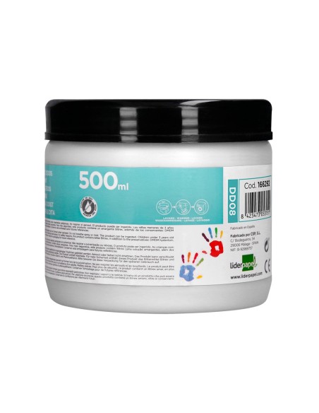 PINTURA DEDOS  TARRINA 500 ML BL. PINTURA DEDOS  TARRINA 500 ML BL.