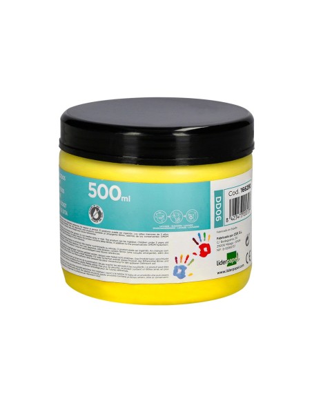 PINTURA DEDOS  TARRINA 500 ML AM. PINTURA DEDOS  TARRINA 500 ML AM.