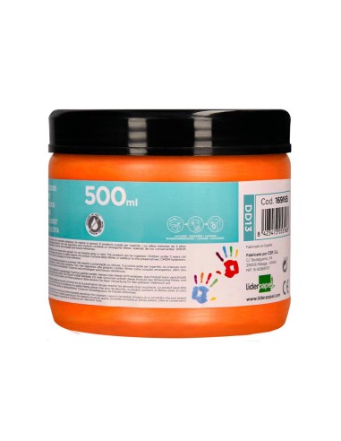 PINTURA DEDOS  NJ. TARRINA 500 CC PINTURA DEDOS  NJ. TARRINA 500 CC