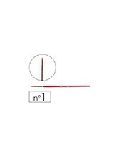 PINCELES ACUARELA Nº1 VIROLA CROMADA PELO ENGOMADO 2