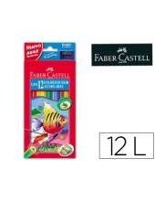 LAPICES COL.FABER-CASTELL ACUARELABLES C/ 12 SURT.