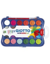 ACUARELA GIOTTO 24 COLORES ESTUCHE DE PLASTICO