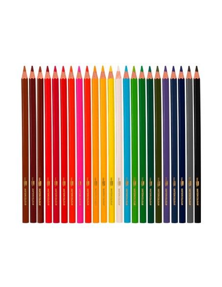 LAPICES ACUARELABLES  CAJA 24 SURT.