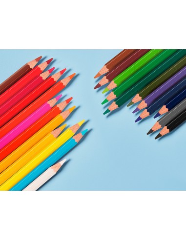 LAPICES ACUARELABLES  CAJA 24 SURT.