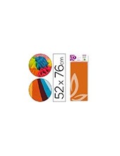 PAPEL SEDA 52X76 CMNARANJA BOLSA 5 H. 2