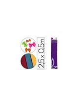PAPEL CRESPON 0.50 X 2.50 MT VIOLETA ENCELOFANADO 2