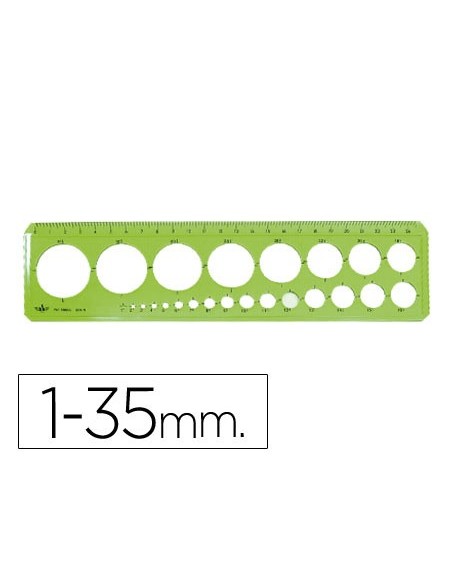 PLANTILLA CIRCULOS 35 CM PLANTILLA CIRCULOS 35 CM