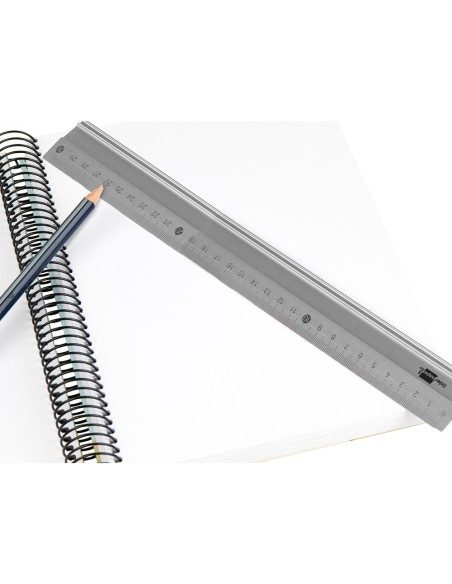 REGLA LIDERPAPEL 30 CM AL.METALICO
