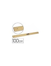 REGLA PARA ENCERADO FAIBO DE PLASTICO IMITACION MADERA 1MT 2