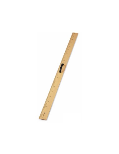 REGLA PARA ENCERADO FAIBO DE PLASTICO IMITACION MADERA 1MT