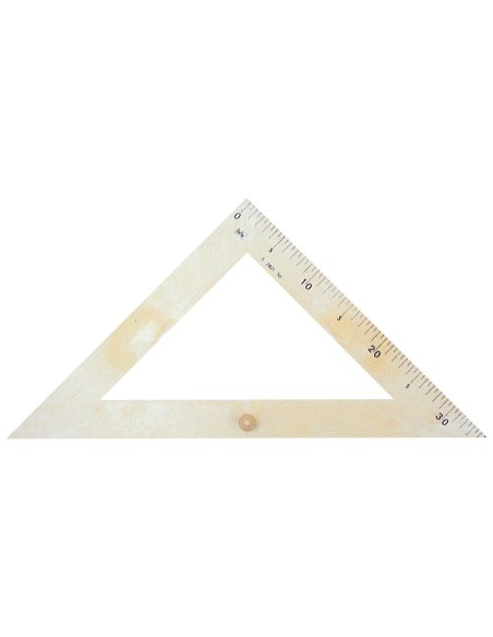 ESCUADRA PARA ENCERADO FAIBO PLASTICO IMITACION MADERA 50 CM