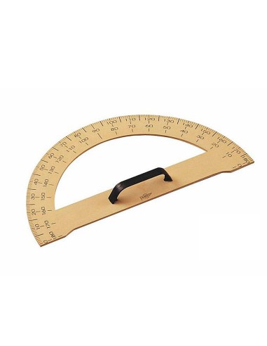 SEMICIRCULO PARA ENCERADO FAIBO DE PLASTICO IMITACION MADERA 34 CM