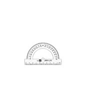 SEMICIRCULO LIDERPAPEL 10 CM PLASTICO SM02 2