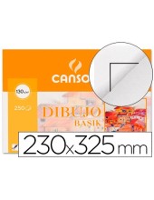 PAPEL DIBUJO BASIK 23X32.5 130 GR C/RECUADRO