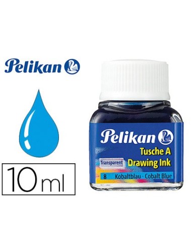 TINTA CHINA PELIKAN AZUL COBALTO