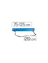 PORTAPLANOS PLASTICO DIAMETRO 9 CM EXTENSIBLE HASTA 125 CM AZUL 2