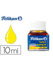 TINTA CHINA PELIKAN AMARILLO N.5 FRASCO 10 ML