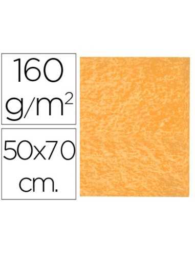 FIELTRO LIDERPAPEL 50X70CM NARANJA 160G/M2