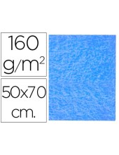 FIELTRO LIDERPAPEL 50X70CM AZUL CLARO 160G/M2