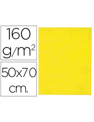 FIELTRO LIDERPAPEL 50X70 CM AMARILLO 160 G/M2