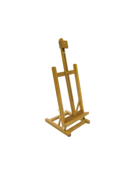 CABALLETE PINTOR ARTIST ESTUDIO SOBREMESA MADERA 28x32x74 CM