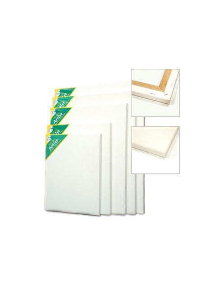 BASTIDOR ARTIST LIENZO GRAPADO TRASERO ALGODON 100% 30X15 CM