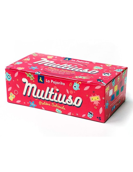 PINTURA LATEX LA PAJARITA 6 COL.SURT.