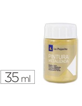 PINTURA METALIZADA LA PAJARITAORO RICO 35 ML