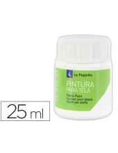 PINTURA TELA LA PAJARITA BLANCO 25 ML