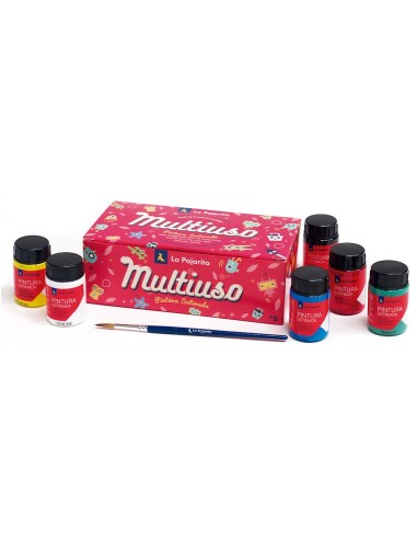 PINTURA LATEX LA PAJARITA BERMELLON 35 ML