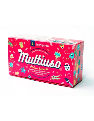 PINTURA LATEX LA PAJARITA NEGRO 35 ML