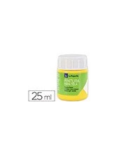 PINTURA TELA LA PAJARITA AMARILLO REAL 25 ML 2