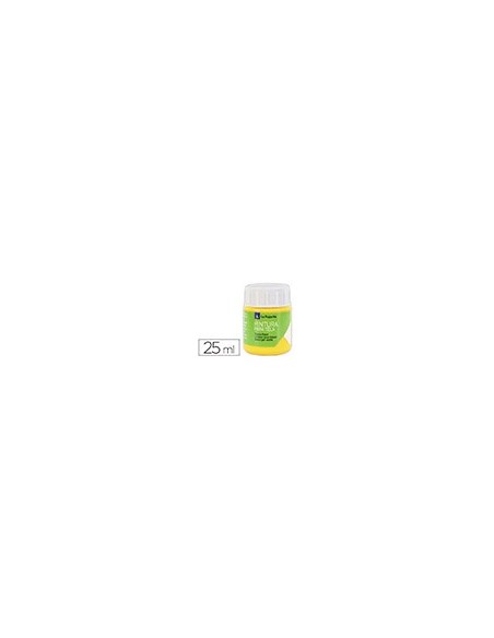 PINTURA TELA LA PAJARITA AMARILLO REAL 25 ML