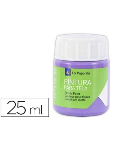 PINTURA TELA LA PAJARITA LILA 25 ML