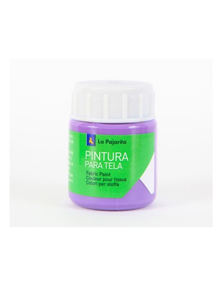 PINTURA TELA LA PAJARITA LILA 25 ML
