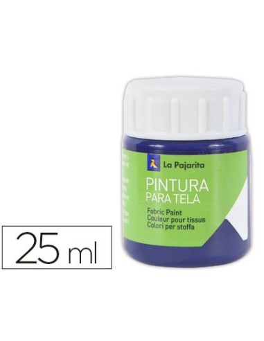 PINTURA TELA LA PAJARITA AZUL VICTORIA 25 ML