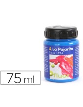 PINTURA LATEX LA PAJARITA F-05 AZUL LUMINOSO 75ML