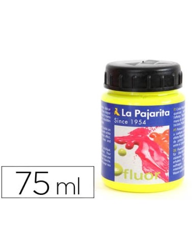 PINTURA LATEX LA PAJARITA F-01 AMARILLO CANARIO 75ML