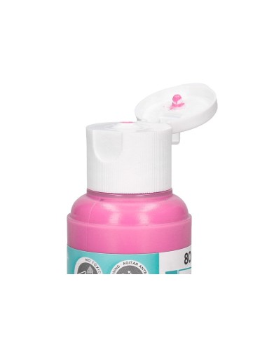 PINTURA ACRILICA  BOTE 80 ML ROSA