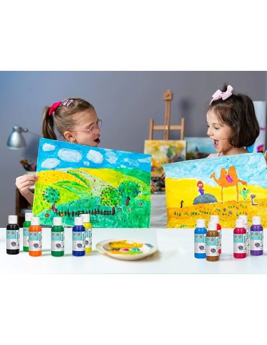 PINTURA ACRILICA  BOTE 80 ML MARRON